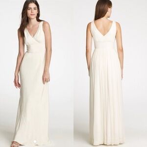 J.Crew Sophia Silk Chiffon Gown NWT‎ Sz 2